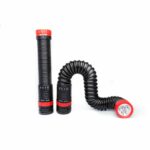 stretchable red led flashlight
