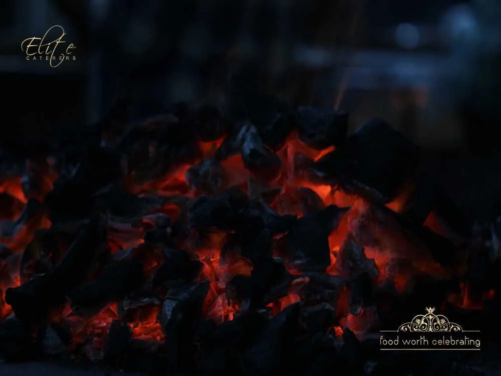 Chargrill live kabab station