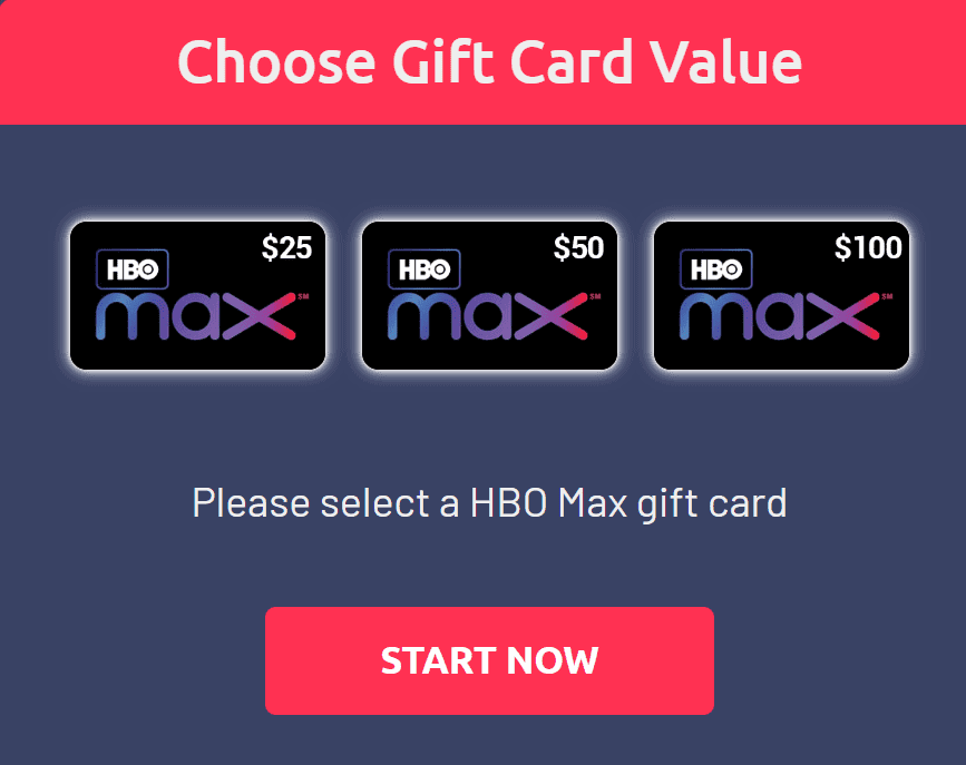 HBO Max Gift Card Free HBO Max Promo Code Gift Cards Buzz