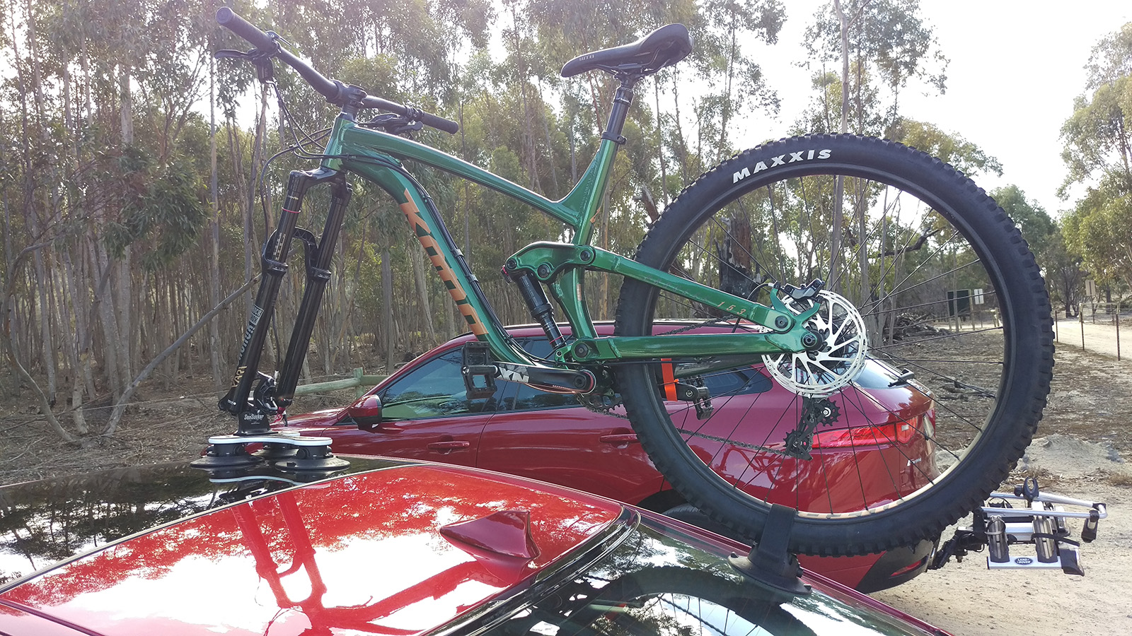 Jaguar XE Bike Rack - SeaSucker Down Under
