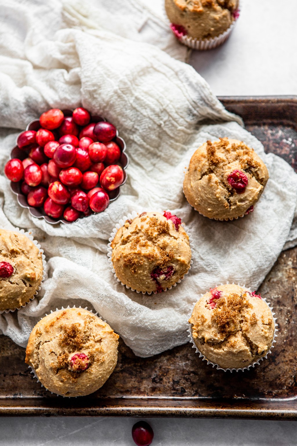 Healthy Cranberry Pecan Muffins Tastes of Thyme