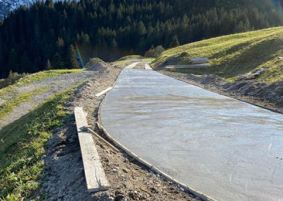 Rifacimento strada agricola