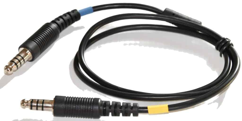 STILO BELL headset adapter to INTARACE adapter lead