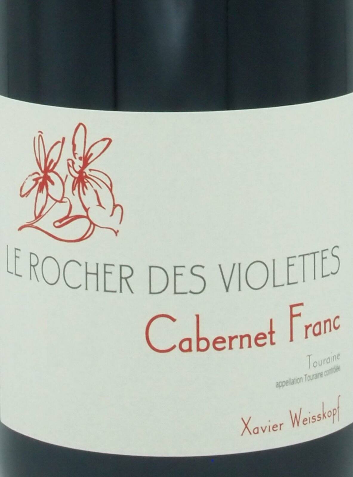 Domaine LE ROCHER DES VIOLETTES AOC Touraine Franc" 2017 Rouge