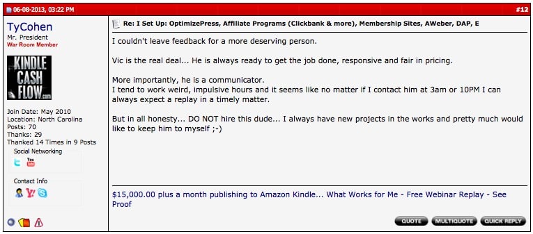thread3 - Free Report: What You Need To Know Before Creating A Membership Site