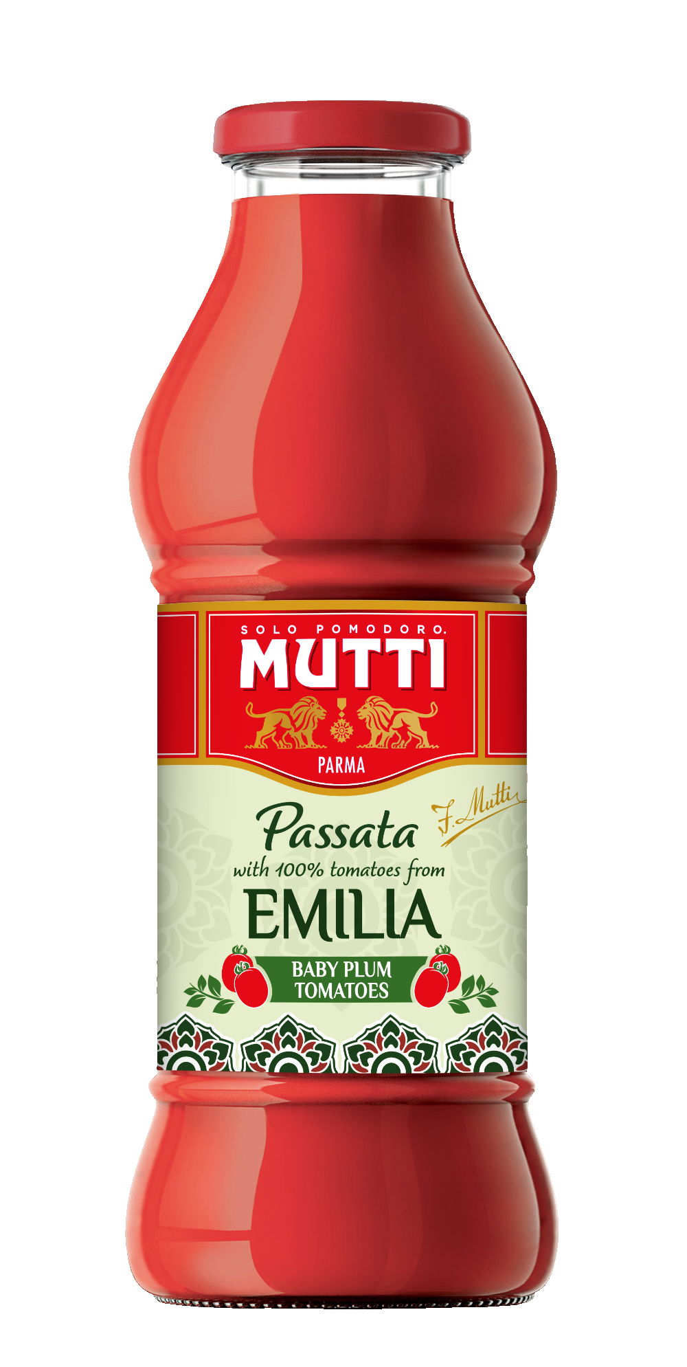 Passata with 100% Emilia Baby Plum Tomatoes