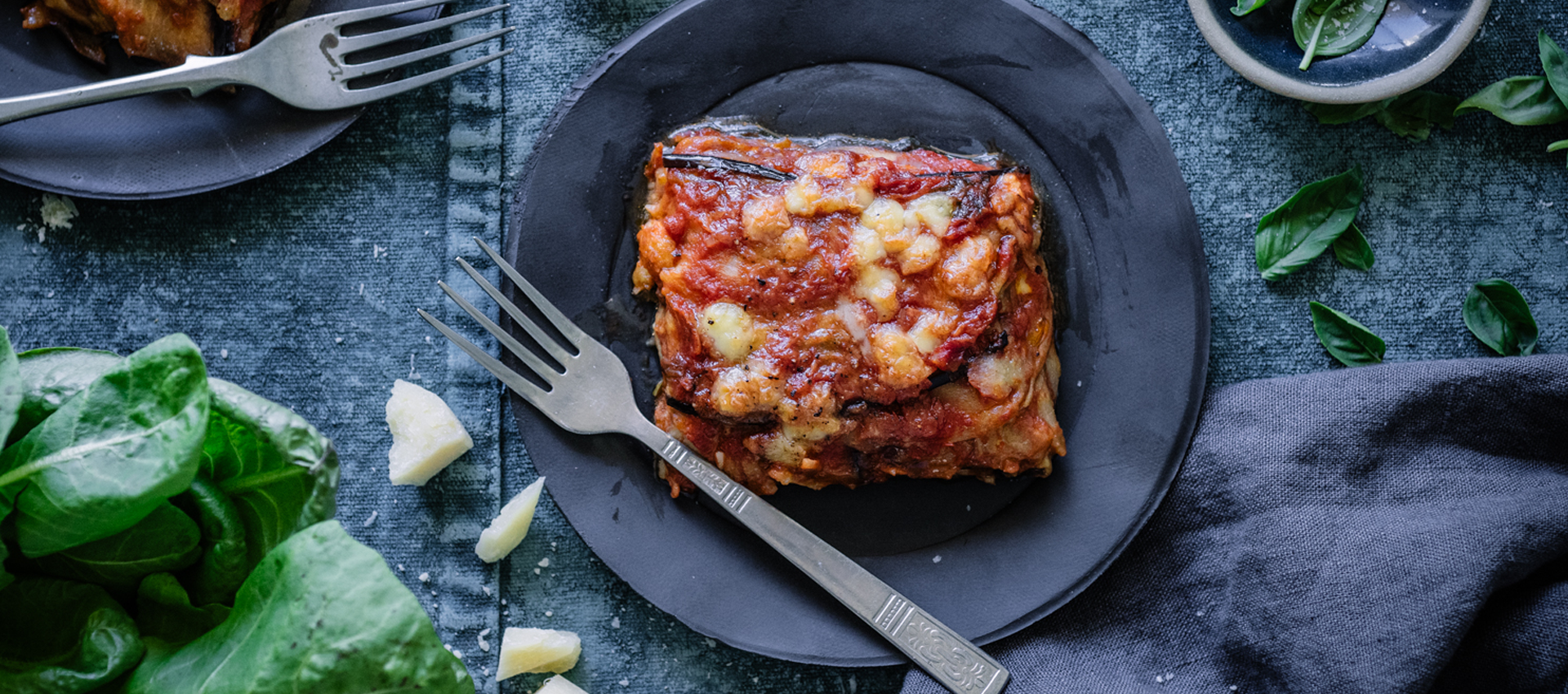 Eggplant Parmigiana made with Tomato Puree
