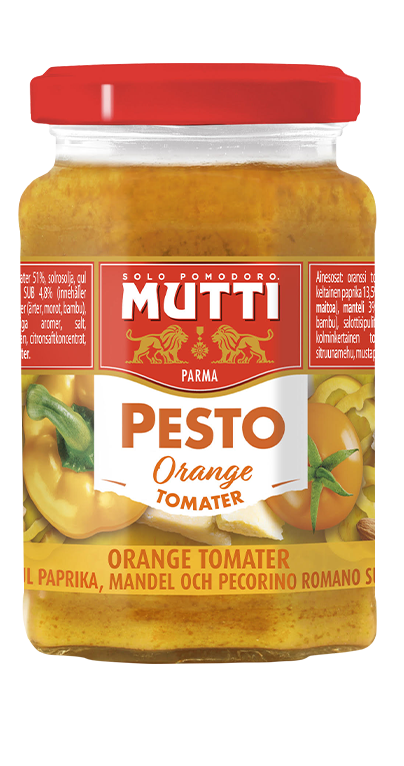 Oranssi tomaattipesto