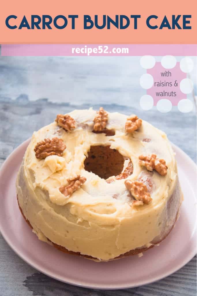 Carrot Cake In Bundt Pan Carrot Bundt Cake Recipe So Moist And Rich Recipe52 Com