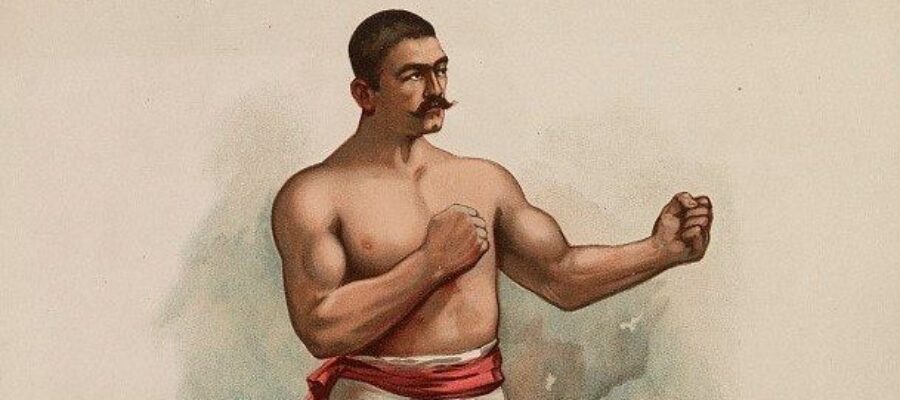 Big muscled man