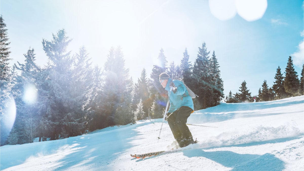 How To Lean Forward When Skiing