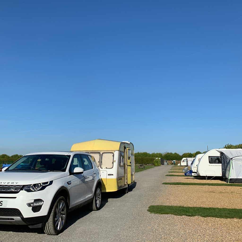 Painting a Caravan Exterior by The Listed Home