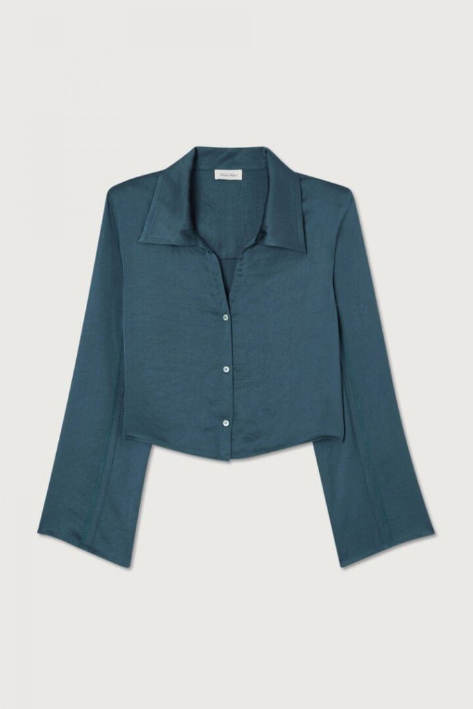 AMERICAN VINTAGE - Blúzka krátka Ombre - ombre