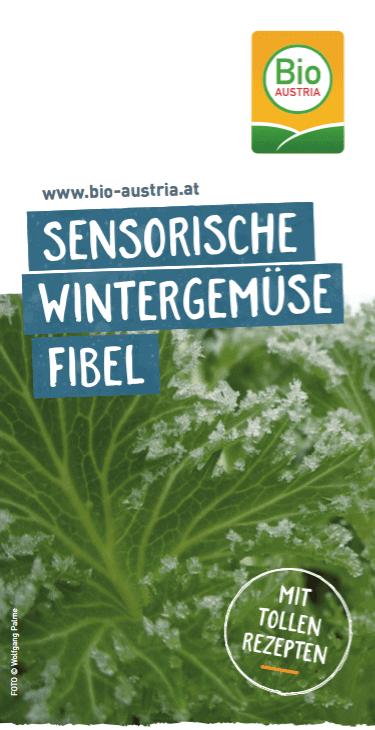 © BIO AUSTRIA Bild von Drucksorte Sensorische Wintergemuese Fibel.