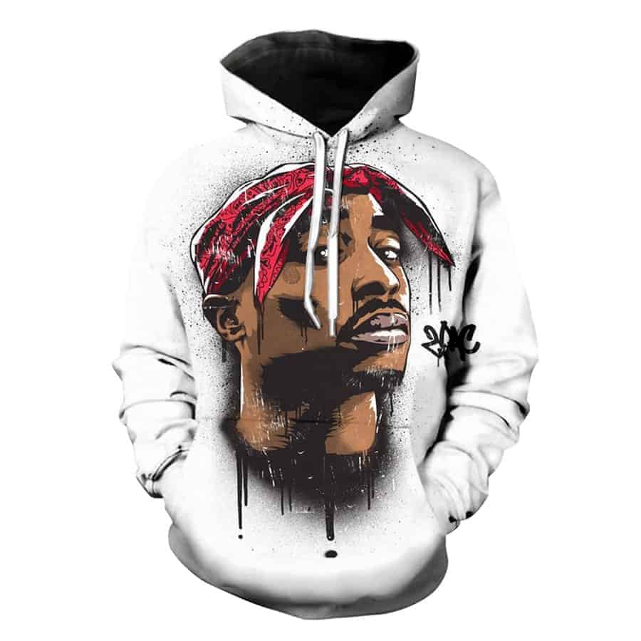 Thug life hoodie 2pac clearance