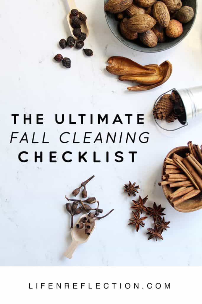 The Ultimate Fall Cleaning Checklist
