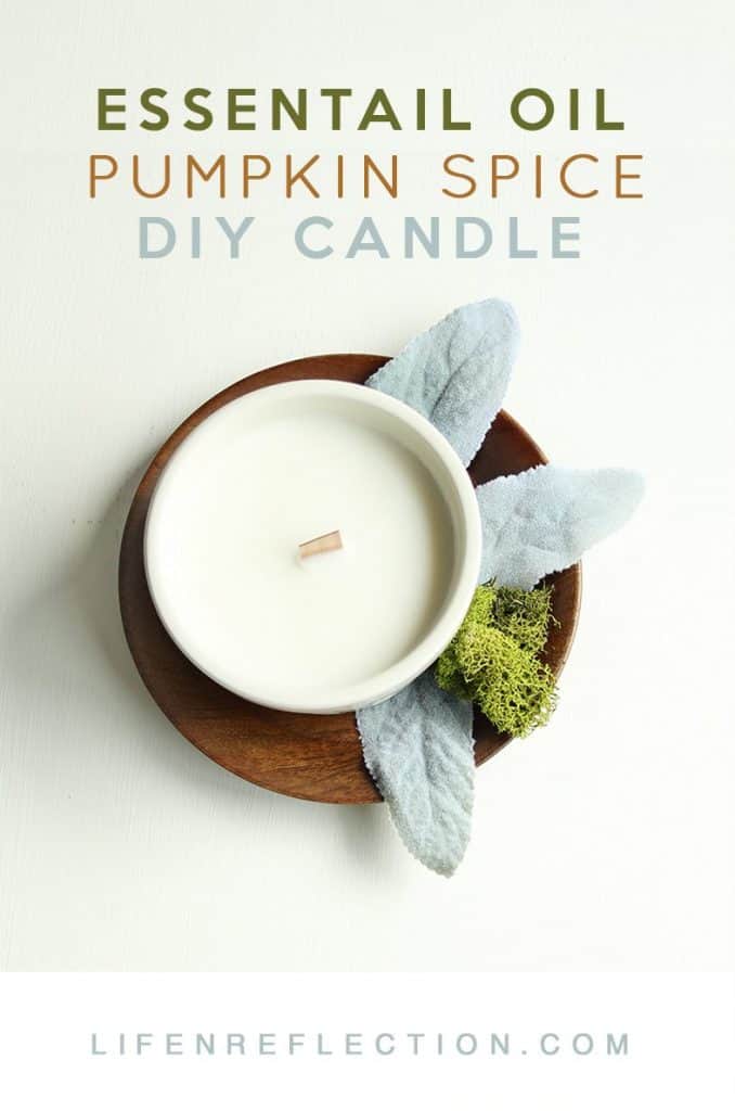 Fall Favorite Essential Oil Pumpkin Spice Candles