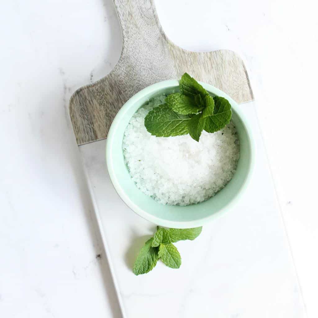 How make Citrus Mint Homemade Bath Salts