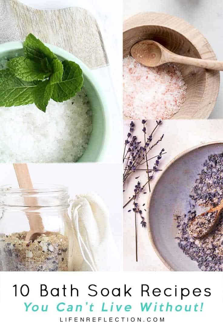 A long stressful day can be overcome with anyone of these bath soak recipes!
