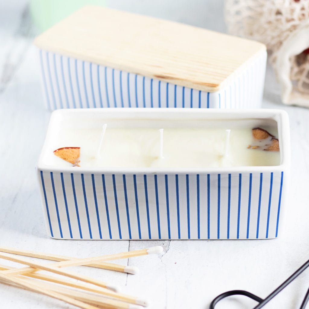 Instantly add atmosphere to a space with a multi wick candle’s gorgeous glow and strong scent. Here’s how to make a 3 wick candle.