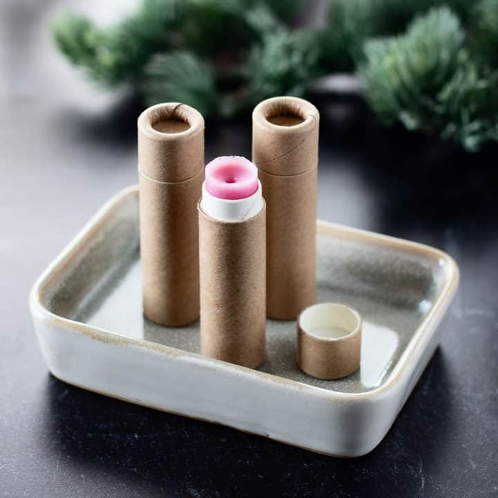 If you want to add some sheer color to your lips, this DIY tinted lip balm recipe is it!