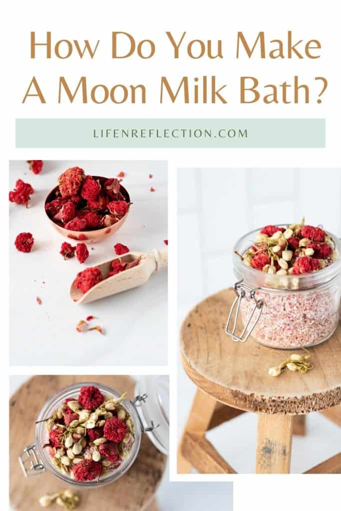 How do you make a milk bath? You’ll suddenly see why everyone is talking about milk bath benefits and luminous moon baths after this!