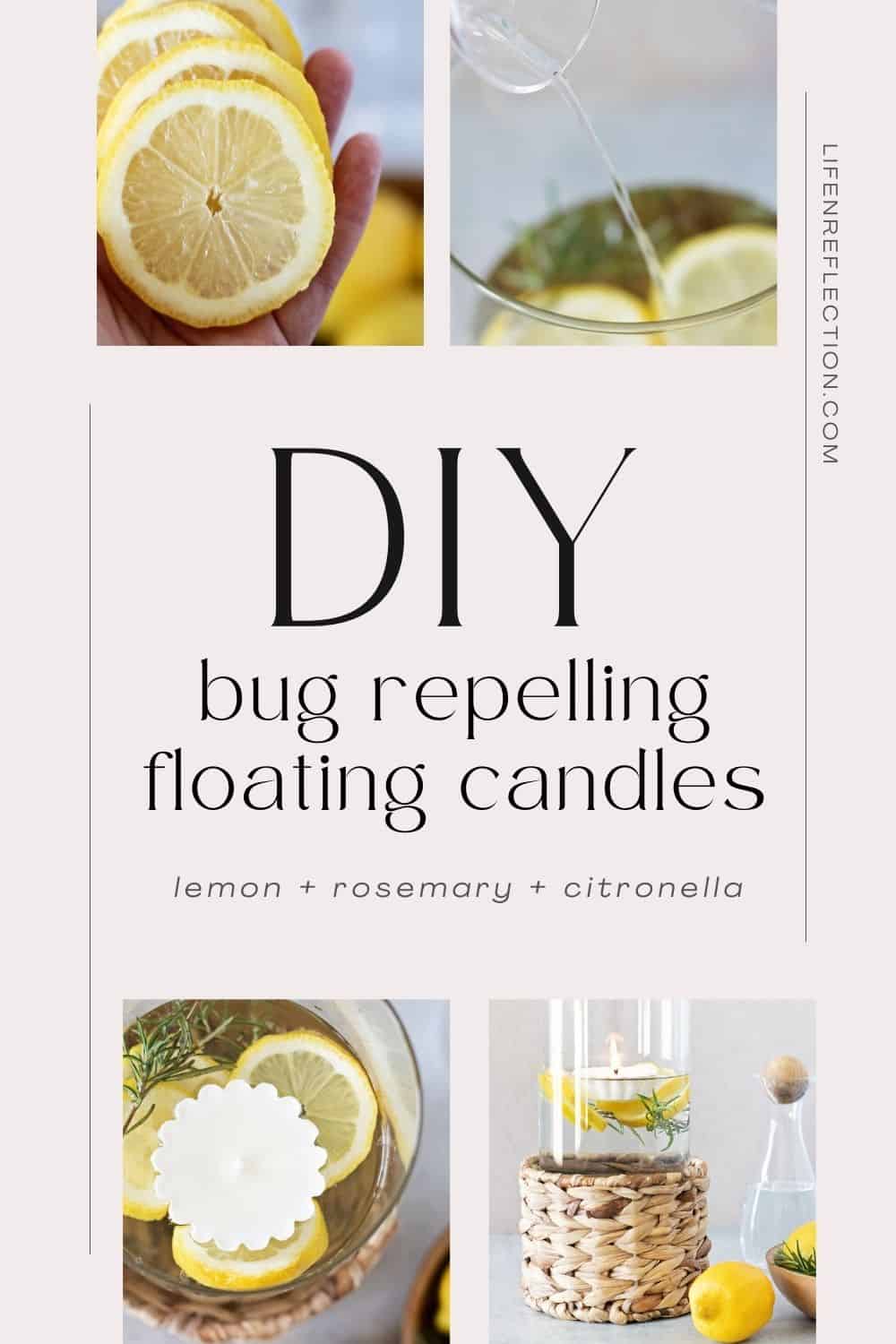 12 DIY Outdoor Candles to Keep Bugs Away