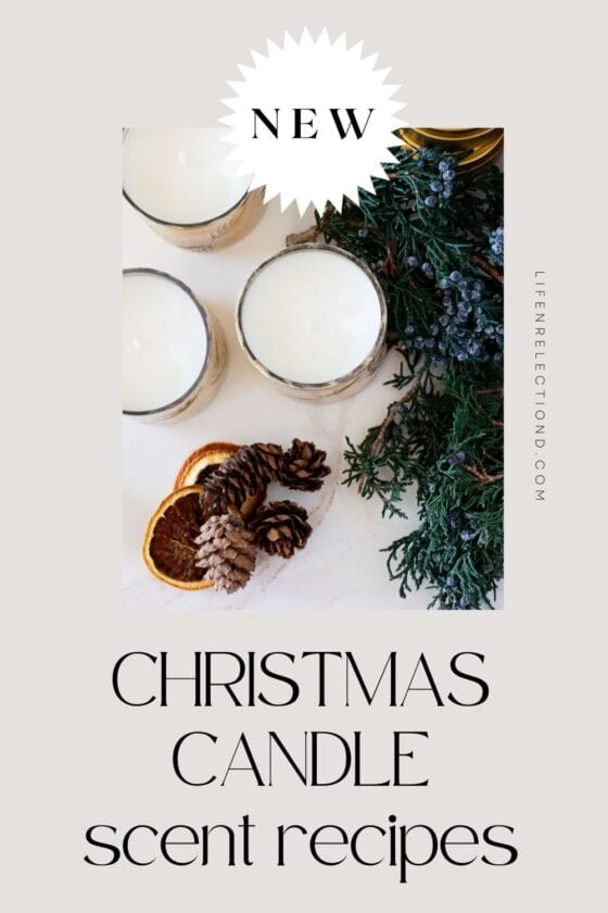 Best Christmas Candle Scent Recipes For DIY Candles