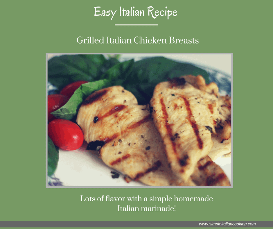 How to Make Italian Dressing Marinade for Grilled Chicken Breasts