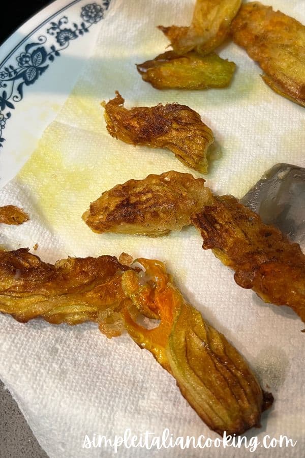 How to Make Easy Italian Pan Fried Zucchini Flower Blossoms Simple