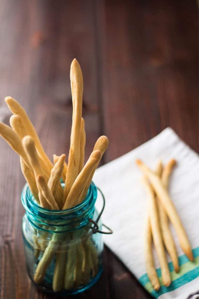 Easy Italian Crunchy Breadsticks (Grissini) Simple Italian Cooking