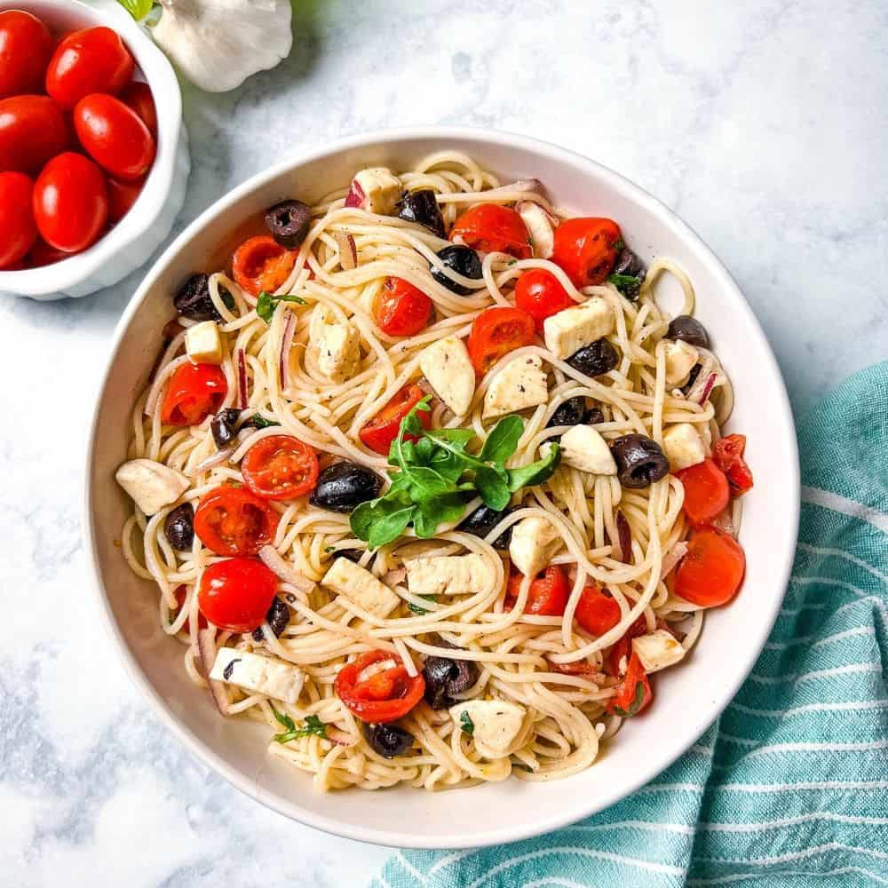 Angel Hair Pasta Salad Simple Italian Cooking
