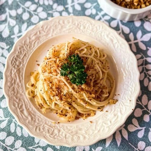Easy Pasta with Breadcrumbs Simple Italian Cooking