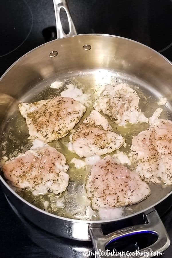 Easy Dry Italian Seasoning Chicken Recipe Baked or Skillet Simple
