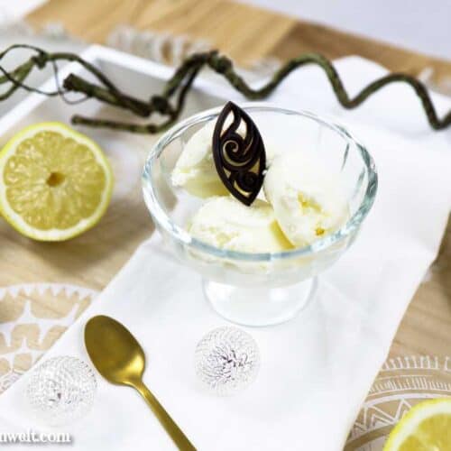 Cremiges Zitroneneis selber machen, Eismaschine: Schmeckt wie beim ...