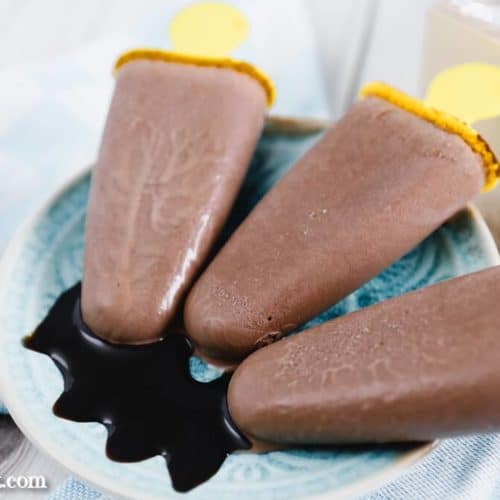 Schokoeis am Stiel, Schokoladeneis ohne Eismaschine - Topfgartenwelt