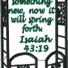 Visit Anytime Garden Saying Garden Gate with and without knockdown - Image 9