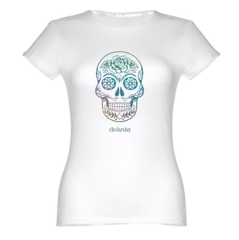 Caveira - T-shirt Motard - Image 4