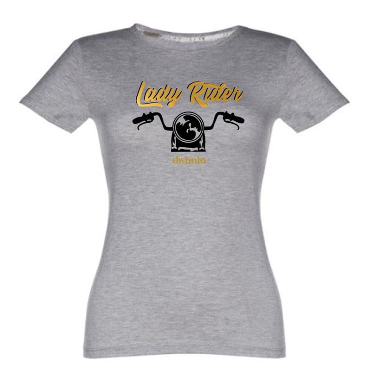 Lady Rider - T-shirt Motard - Image 3