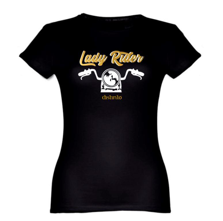 Lady Rider - T-shirt Motard - Image 2
