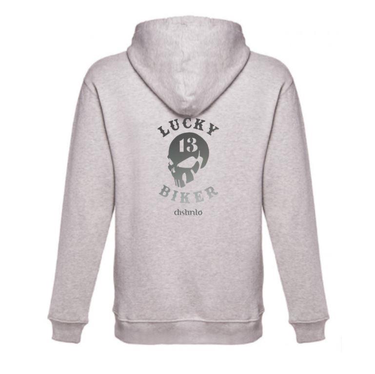 Lucky Biker (costas) - Sweatshirt Motard - Image 4