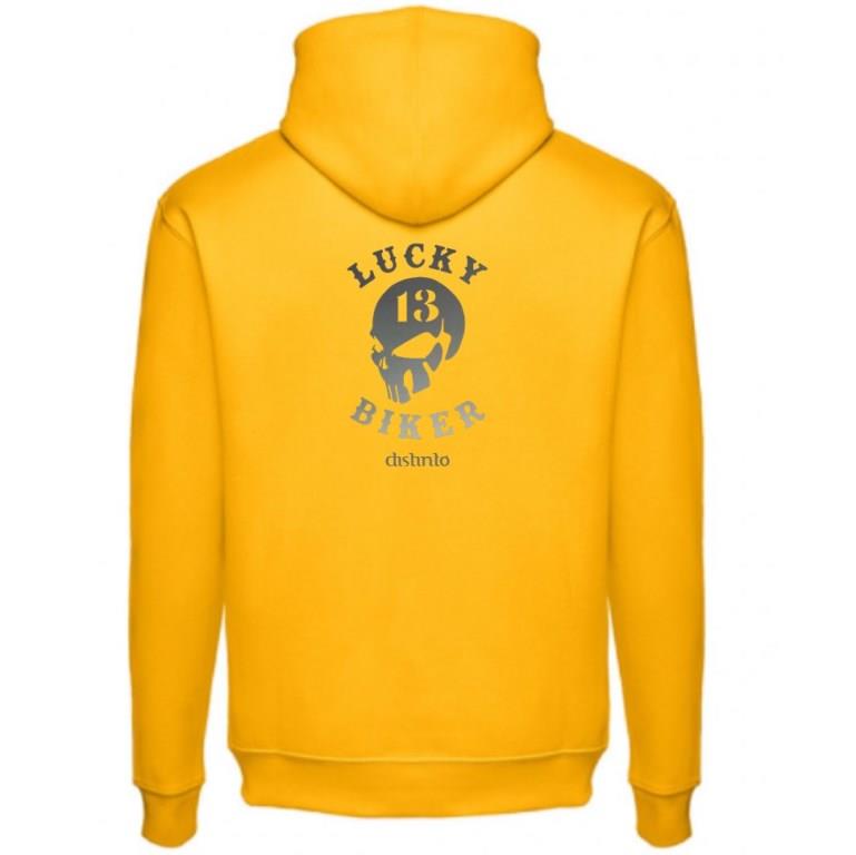 Lucky Biker (costas) - Sweatshirt Motard - Image 6