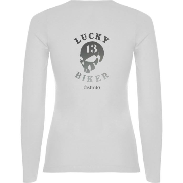 Lucky Biker (costas) - Camisola Motard - Image 3