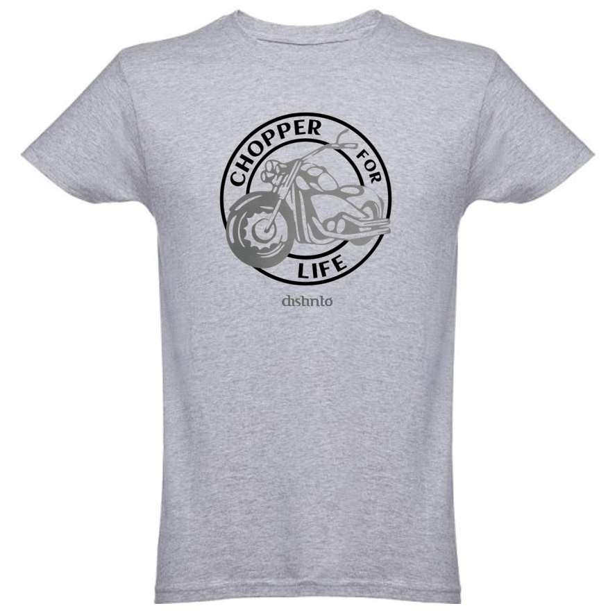 Chopper For Life - T-shirt Motard - Image 4