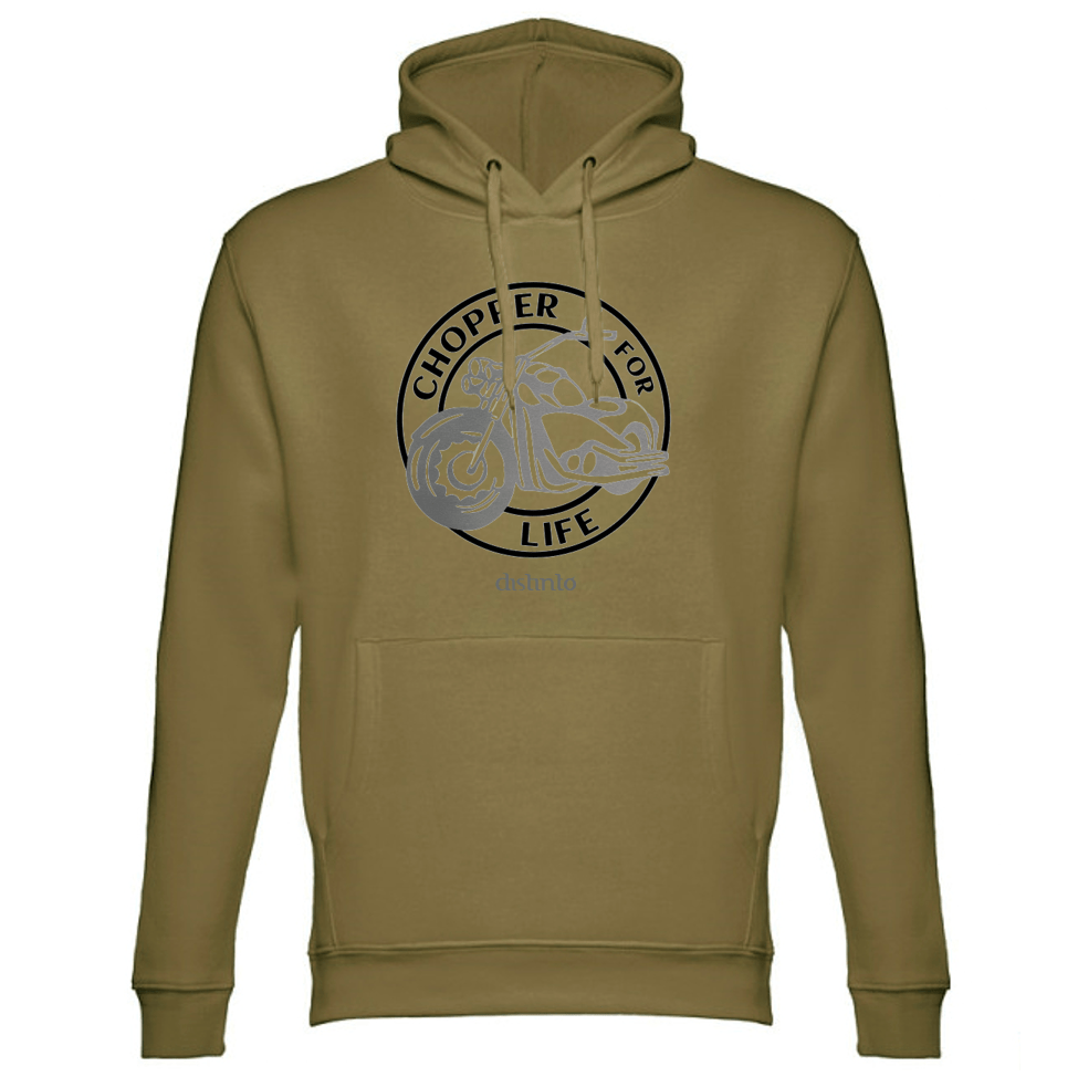 Chopper For Life - Sweatshirt Motard - Image 4