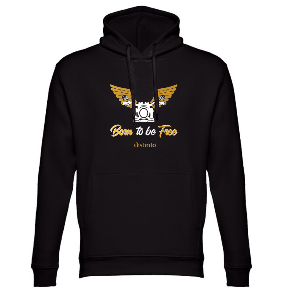 Born to be Free - Sweatshirt Motard - Image 2