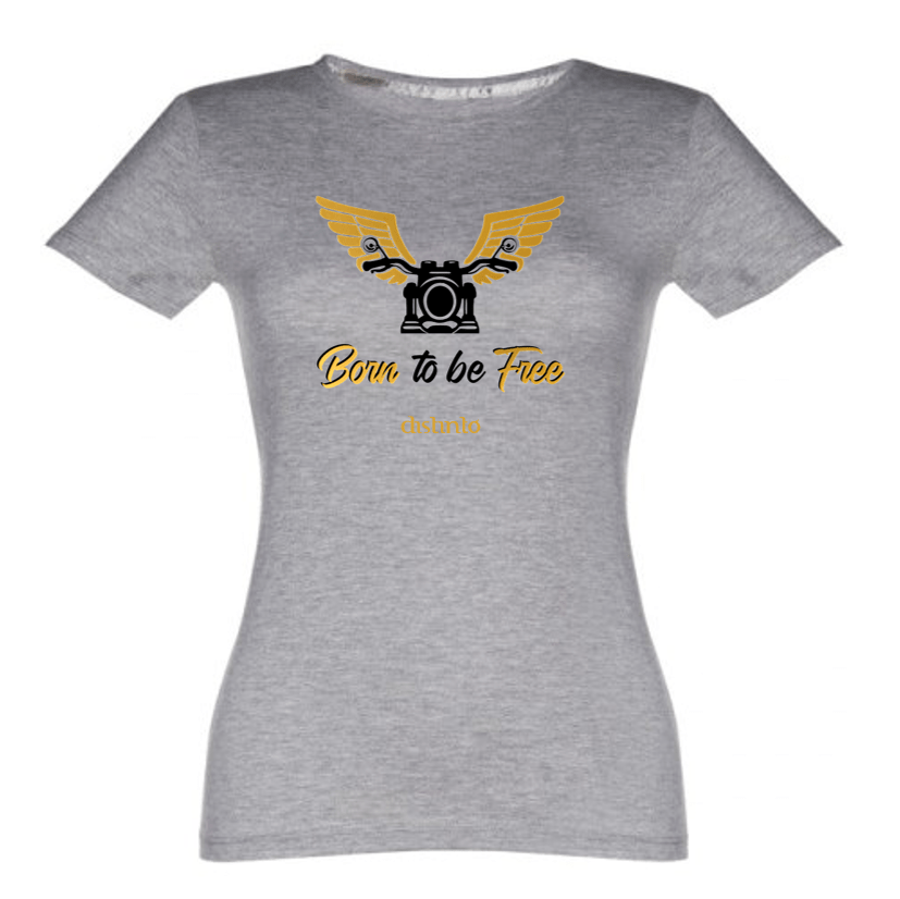 Born to be Free - T-shirt Motard - Image 5