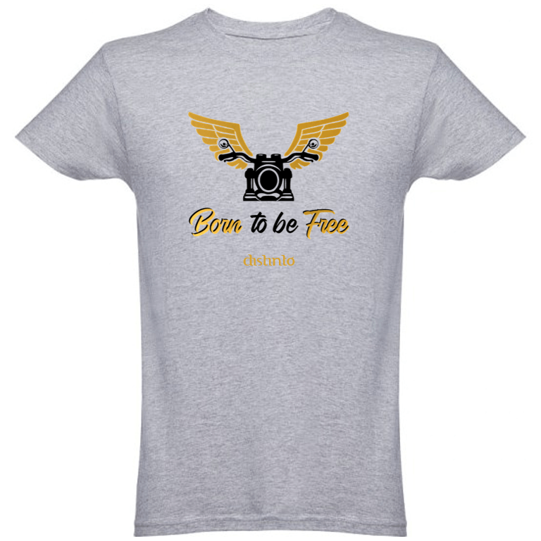 Born to be Free - T-shirt Motard - Image 9
