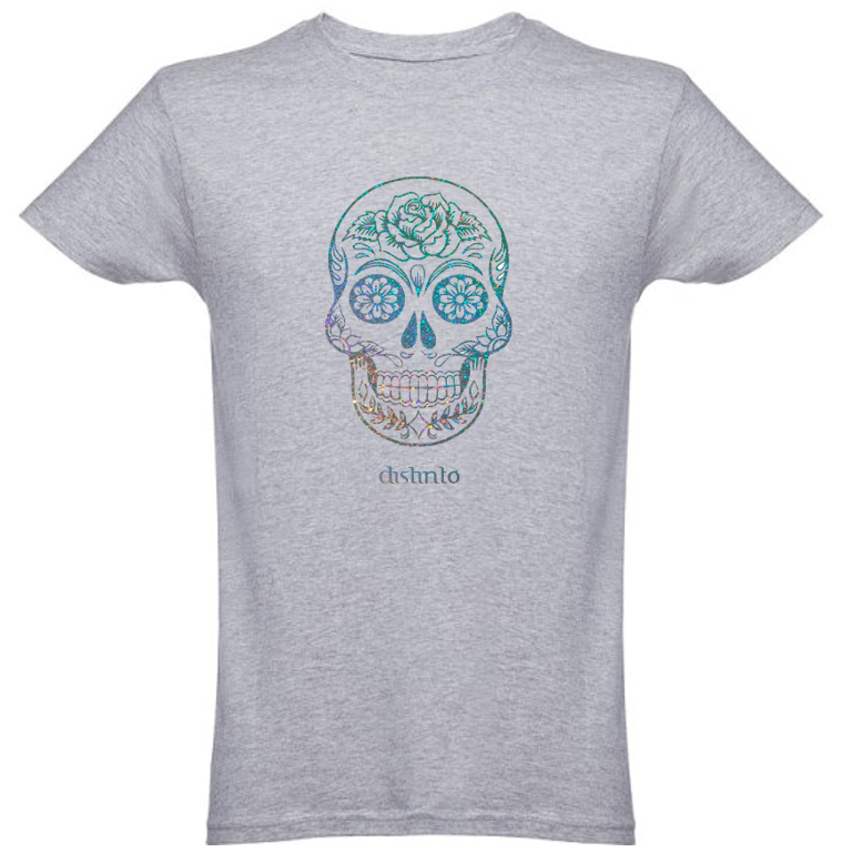 Caveira - T-shirt Motard - Image 8