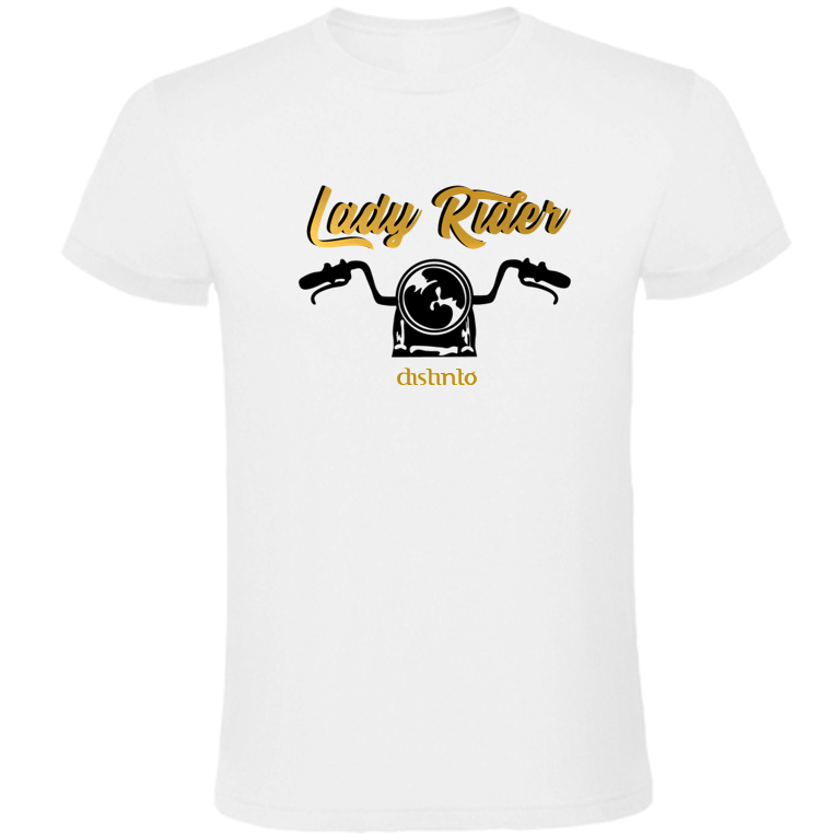 Lady Rider - T-shirt Motard - Image 8